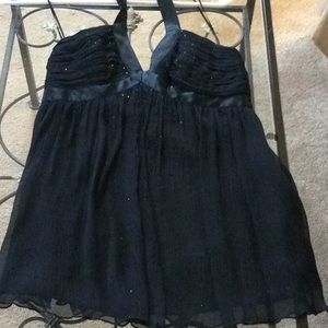 Express dressy halter top size 2 SILK